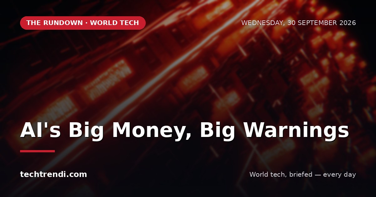 The Rundown - September 30: AI's Big Money, Big Warnings